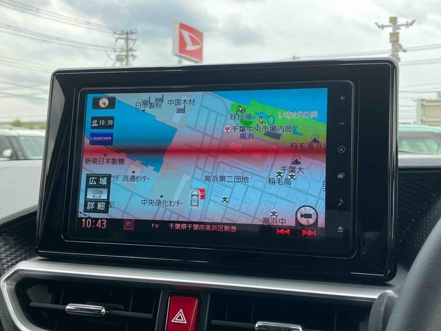 ロッキープレミアム４ＷＤ　ターボ　９型ナビ／ＴＶ／ＤＶＤ／ＢＴ／ＵＳＢ　全周囲カメラ　前後ドラレコ　ＥＴＣ　全車速追従クルコン　ＬＥＤヘッドランプ　オートライト　リヤフォグランプ　コーナーセンサー　シートヒータ　アルミ（千葉県）の中古車