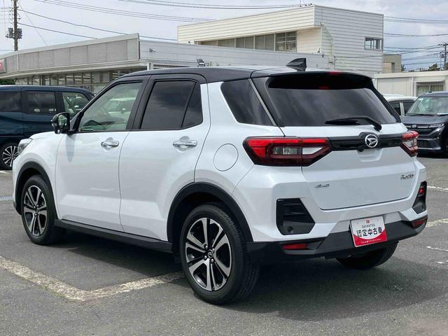 ロッキープレミアム４ＷＤ　ターボ　９型ナビ／ＴＶ／ＤＶＤ／ＢＴ／ＵＳＢ　全周囲カメラ　前後ドラレコ　ＥＴＣ　全車速追従クルコン　ＬＥＤヘッドランプ　オートライト　リヤフォグランプ　コーナーセンサー　シートヒータ　アルミ（千葉県）の中古車