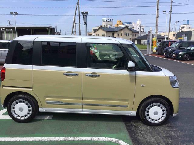 ムーヴキャンバスストライプスＧターボ衝突回避支援システム・バックカメラ・ターボエンジン・両側電動スライドドア・キーフリーシステム・ＬＥＤヘッドライト・フォグランプ・シートヒーター（千葉県）の中古車