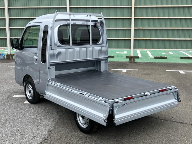 ハイゼットトラックジャンボエクストラ電子制御式４ＷＤ　リヤデフロック　ＬＥＤ荷台灯　テールゲートチェーン　ＬＥＤヘッド／フォグランプ　スマートキー　電動格納ドアミラー　オーバーヘッドシェルフ　コーナーセンサー　衝突被害軽減ブレーキ（千葉県）の中古車