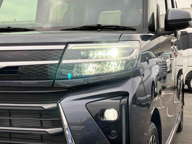 タントカスタムRSリミテッドターボエンジン 両側パワスラ 15インチアルミ LEDヘッド/フォグ ETC バックカメラ シートヒーター 電動駐車ブレーキ 上下2段調節式デッキボード 自動追従クルコン 衝突被害軽減ブレーキ(千葉県)の中古車