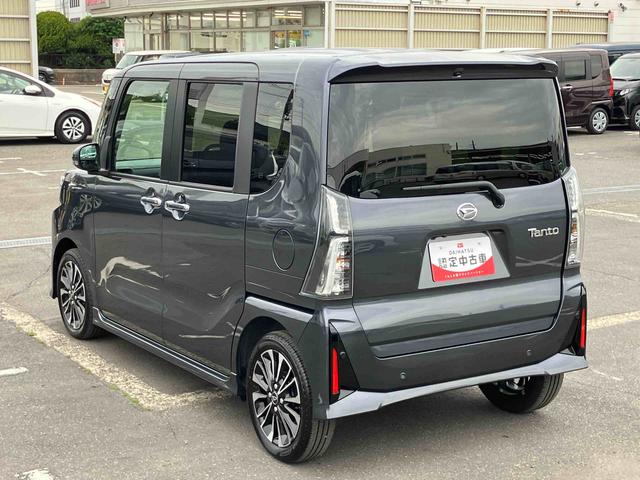 タントカスタムＲＳリミテッドターボエンジン　両側パワスラ　１５インチアルミ　ＬＥＤヘッド／フォグ　ＥＴＣ　バックカメラ　シートヒーター　電動駐車ブレーキ　上下２段調節式デッキボード　自動追従クルコン　衝突被害軽減ブレーキ（千葉県）の中古車