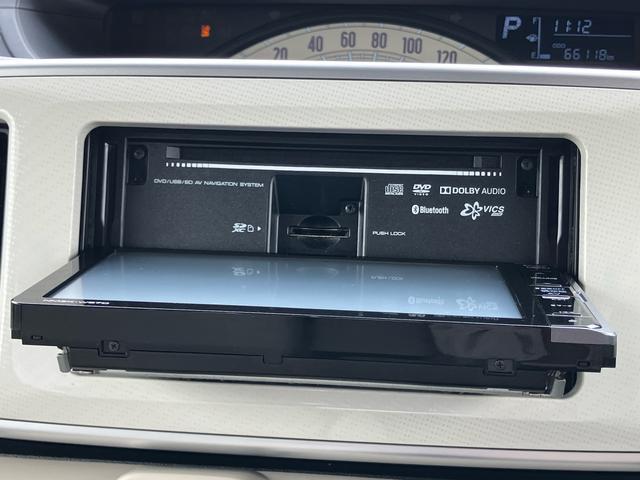 ムーヴキャンバスＸ　ＳＡIIナビ／ＴＶ／ＤＶＤ／ＢＴ／ＵＳＢ　バックカメラ　ドラレコ　ＥＴＣ　ハロゲンヘッドランプ　オートライト　衝突被害軽減装置　置き楽ボックス　オートエアコン　両側スライドドア　ステアリモコン　スモークガラス（千葉県）の中古車