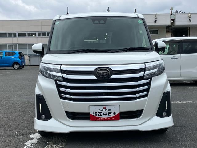 トールカスタムG ターボターボ 9型ナビ/地デジ/DVD/BT/USB 全周囲カメラ 全車速追従クルコン LEDヘッドライト オートライト シートヒーター スマアシ コーナーセンサー 電動駐車ブレーキ キーフリー 社外アルミ(千葉県)の中古車