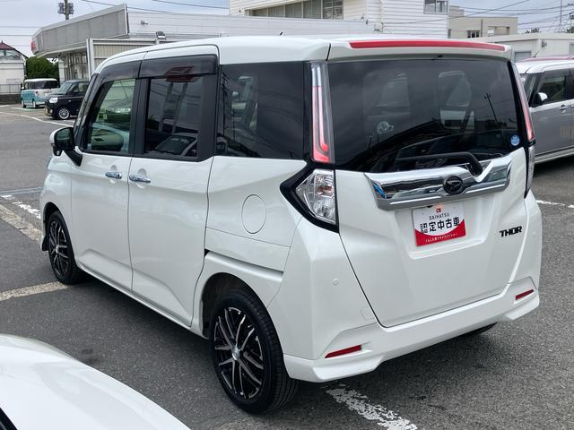 トールカスタムG ターボターボ 9型ナビ/地デジ/DVD/BT/USB 全周囲カメラ 全車速追従クルコン LEDヘッドライト オートライト シートヒーター スマアシ コーナーセンサー 電動駐車ブレーキ キーフリー 社外アルミ(千葉県)の中古車
