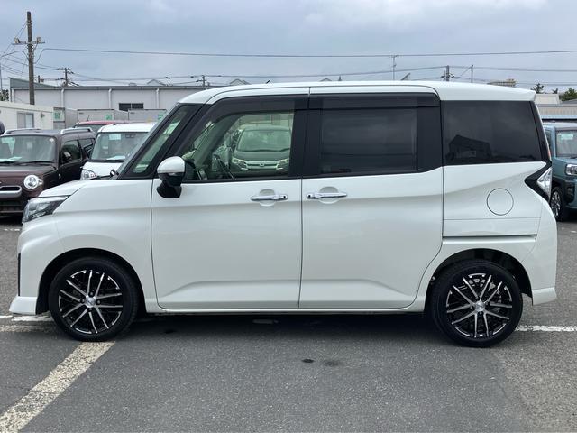 トールカスタムG ターボターボ 9型ナビ/地デジ/DVD/BT/USB 全周囲カメラ 全車速追従クルコン LEDヘッドライト オートライト シートヒーター スマアシ コーナーセンサー 電動駐車ブレーキ キーフリー 社外アルミ(千葉県)の中古車