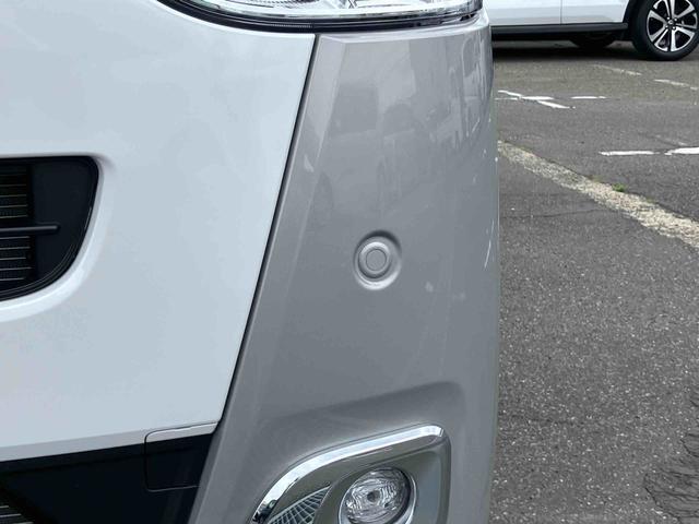 ムーヴキャンバスストライプスＧターボターボ　バックカメラ　全車速追従クルコン　ＬＥＤヘッドライト　オートライト　衝突被害軽減装置　コーナーセンサー　両側電動スライド　シートヒーター　電動駐車ブレーキ　ホッとカップホルダー　置き楽ボックス（千葉県）の中古車