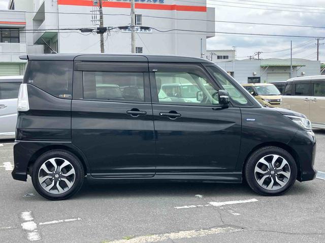 ソリオバンディットハイブリッドＭＶハイブリッド　ナビ／ＴＶ／ＤＶＤ／ＢＴ／ＵＳＢ　バックカメラ　ＥＴＣ　ドラレコ　クルコン　アルミ　運転席シートヒーター　ＬＥＤヘッドライト　オートライト　両側スライドドア　衝突軽減装置　革巻きハンドル（千葉県）の中古車