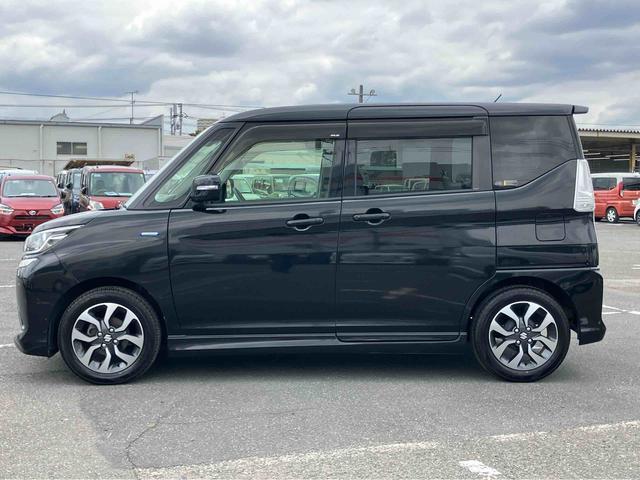 ソリオバンディットハイブリッドＭＶハイブリッド　ナビ／ＴＶ／ＤＶＤ／ＢＴ／ＵＳＢ　バックカメラ　ＥＴＣ　ドラレコ　クルコン　アルミ　運転席シートヒーター　ＬＥＤヘッドライト　オートライト　両側スライドドア　衝突軽減装置　革巻きハンドル（千葉県）の中古車