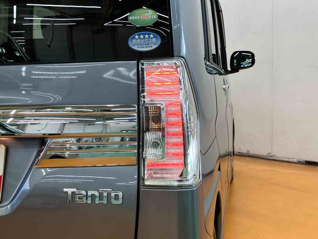 タントカスタムX SACD/USBチューナー 助手席側パワスラ&センターピラーレス 14インチアルミ LED前ライト ハロゲンフォグ クリアテールランプ スマートキー オートAC 電動格納ドアミラー 衝突被害軽減ブレーキ(千葉県)の中古車