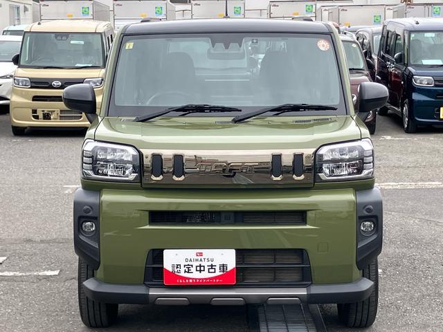 タフトＧ　ダーククロムベンチャー　エコアイドル非装着車９型ＤＰＡ／地デジ／ＢＴ　バックカメラ　前後ドラレコ　ガラスルーフ　ルーフレール　ＬＥＤヘッドランプ　オートライト　ＡＤＢ　スマアシ　前後コーナーセンサー　シートヒーター　電動駐車ブレーキ　キーフリー（千葉県）の中古車