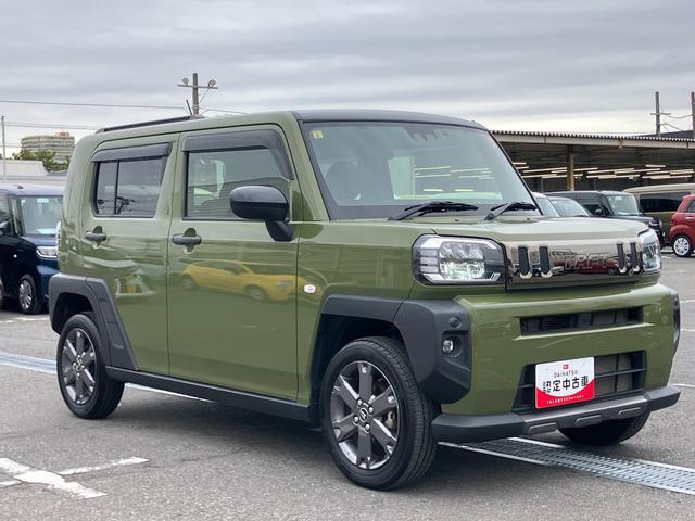 タフトＧ　ダーククロムベンチャー　エコアイドル非装着車９型ＤＰＡ／地デジ／ＢＴ　バックカメラ　前後ドラレコ　ガラスルーフ　ルーフレール　ＬＥＤヘッドランプ　オートライト　ＡＤＢ　スマアシ　前後コーナーセンサー　シートヒーター　電動駐車ブレーキ　キーフリー（千葉県）の中古車