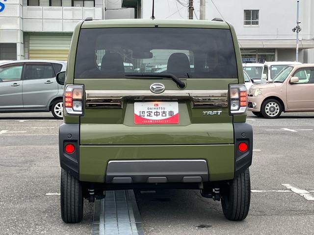 タフトＧ　ダーククロムベンチャー　エコアイドル非装着車９型ＤＰＡ／地デジ／ＢＴ　バックカメラ　前後ドラレコ　ガラスルーフ　ルーフレール　ＬＥＤヘッドランプ　オートライト　ＡＤＢ　スマアシ　前後コーナーセンサー　シートヒーター　電動駐車ブレーキ　キーフリー（千葉県）の中古車