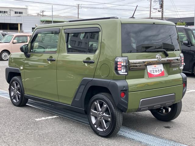 タフトＧ　ダーククロムベンチャー　エコアイドル非装着車９型ＤＰＡ／地デジ／ＢＴ　バックカメラ　前後ドラレコ　ガラスルーフ　ルーフレール　ＬＥＤヘッドランプ　オートライト　ＡＤＢ　スマアシ　前後コーナーセンサー　シートヒーター　電動駐車ブレーキ　キーフリー（千葉県）の中古車