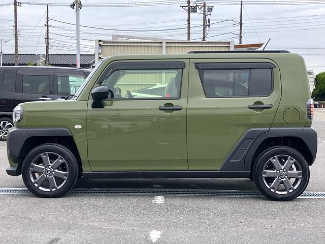 タフトＧ　ダーククロムベンチャー　エコアイドル非装着車９型ＤＰＡ／地デジ／ＢＴ　バックカメラ　前後ドラレコ　ガラスルーフ　ルーフレール　ＬＥＤヘッドランプ　オートライト　ＡＤＢ　スマアシ　前後コーナーセンサー　シートヒーター　電動駐車ブレーキ　キーフリー（千葉県）の中古車