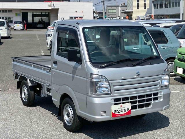 キャリイトラックKCエアコン・パワステ4WD テールゲートチェーン スピーカー一体型AM/FMラジオ エアコン パワステ デュアルエアバッグ ABS 最大積載量350kg(千葉県)の中古車