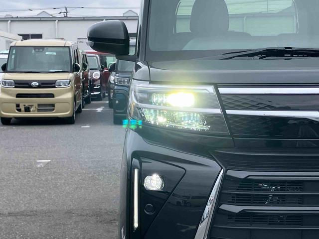 タントカスタムＲＳリミテッドターボ　バックカメラ　全車速追従クルコン　両側電動スライドドア　ＬＥＤヘッドライト　オートライト　オートハイビーム　ＡＤＢ　シートヒーター　コ−ナ−センサー　電動駐車ブレーキ　アルミホイール　ステリモ（千葉県）の中古車