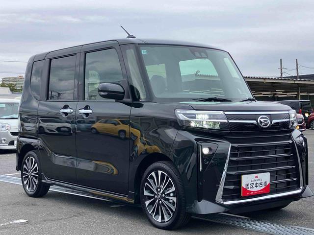 タントカスタムＲＳリミテッドターボ　バックカメラ　全車速追従クルコン　両側電動スライドドア　ＬＥＤヘッドライト　オートライト　オートハイビーム　ＡＤＢ　シートヒーター　コ−ナ−センサー　電動駐車ブレーキ　アルミホイール　ステリモ（千葉県）の中古車