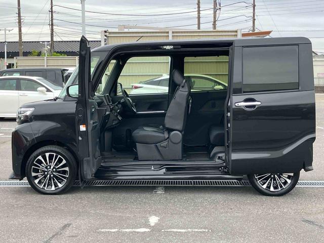 タントカスタムＲＳリミテッドターボ　バックカメラ　全車速追従クルコン　両側電動スライドドア　ＬＥＤヘッドライト　オートライト　オートハイビーム　ＡＤＢ　シートヒーター　コ−ナ−センサー　電動駐車ブレーキ　アルミホイール　ステリモ（千葉県）の中古車