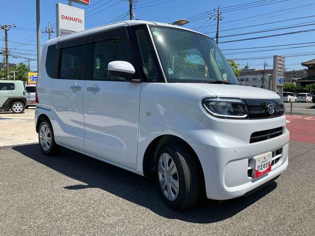 タントＸ助手席側のみ電動スライドドア　ナビ　ＥＴＣ　ドラレコ　プッシュボタンスタート　スマートキー　盗難防止装置　イモビライザー　衝突回避支援ブレーキ　誤発進抑制装置　アイドリングストップ　シートヒーター（千葉県）の中古車