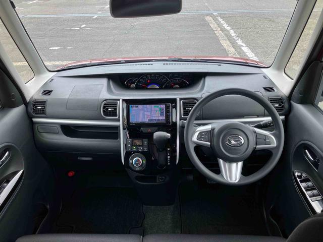 タントカスタムＸ　ＳＡIIIナビ／ＴＶ／ＤＶＤ／ＢＴ／ＵＳＢ　バックカメラ　ドラレコ　運転席シートヒーター　ＬＥＤヘッドライト　オートライト　オートハイビーム　両側スライド（左側電動）　キーフリー　盗難防止警報　アルミホイール（千葉県）の中古車