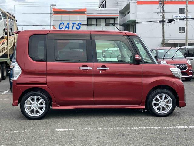 タントカスタムＸ　ＳＡIIIナビ／ＴＶ／ＤＶＤ／ＢＴ／ＵＳＢ　バックカメラ　ドラレコ　運転席シートヒーター　ＬＥＤヘッドライト　オートライト　オートハイビーム　両側スライド（左側電動）　キーフリー　盗難防止警報　アルミホイール（千葉県）の中古車