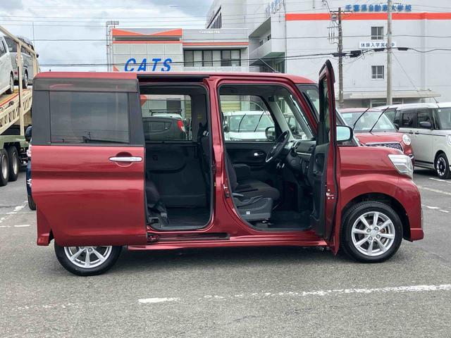 タントカスタムＸ　ＳＡIIIナビ／ＴＶ／ＤＶＤ／ＢＴ／ＵＳＢ　バックカメラ　ドラレコ　運転席シートヒーター　ＬＥＤヘッドライト　オートライト　オートハイビーム　両側スライド（左側電動）　キーフリー　盗難防止警報　アルミホイール（千葉県）の中古車