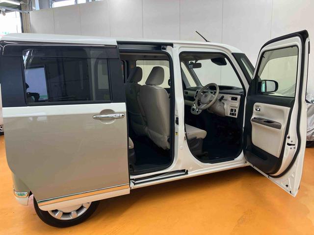 ムーヴキャンバスGメイクアップ SAIIICDラジオチューナー USB接続 AUX接続 ETC 置きラクボックス 運転席シートヒータ ウインドシールドディアイサー 助手席シートバックポケット+ショッピングフック 助手席シートアンダートレイ(千葉県)の中古車