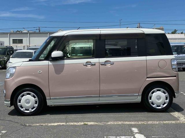 ムーヴキャンバスＸメイクアップリミテッド　ＳＡIIIナビ／ＴＶ／ＤＶＤ／ＢＴ／ＵＳＢ　全周囲カメラ　ドラレコ　ＥＴＣ　ハロゲンヘッドライト　オートライト　オートハイビーム　スマアシ　置き楽ボックス　両側電動スライドドア　キーフリーシステム　盗難防止警報（千葉県）の中古車
