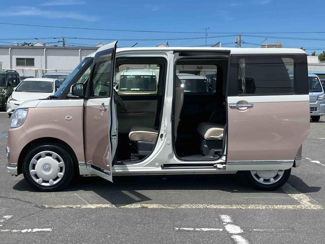 ムーヴキャンバスＸメイクアップリミテッド　ＳＡIIIナビ／ＴＶ／ＤＶＤ／ＢＴ／ＵＳＢ　全周囲カメラ　ドラレコ　ＥＴＣ　ハロゲンヘッドライト　オートライト　オートハイビーム　スマアシ　置き楽ボックス　両側電動スライドドア　キーフリーシステム　盗難防止警報（千葉県）の中古車