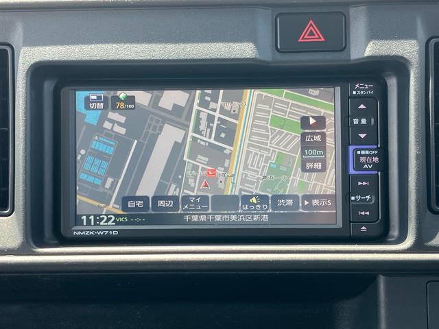 ハイゼットカーゴデラックスSAIIIナビ/TV/DVD/BT/USB バックカメラ 前後ドラレコ ETC LEDヘッドライト オートライト スモークガラス オーバーヘッドシェルフ トップシェイドガラス 両側スライド リヤ障害物センサー(千葉県)の中古車