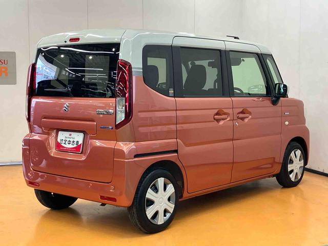 スペーシアハイブリッドXナビ/BT/TV/全周囲カメラ 前後ドラレコ ETC 両側パワスラ LEDヘッドライト スマートキー シートヒーター オートエアコン リヤサーキュレーター 電動格納ドアミラー 衝突被害軽減ブレーキ(千葉県)の中古車
