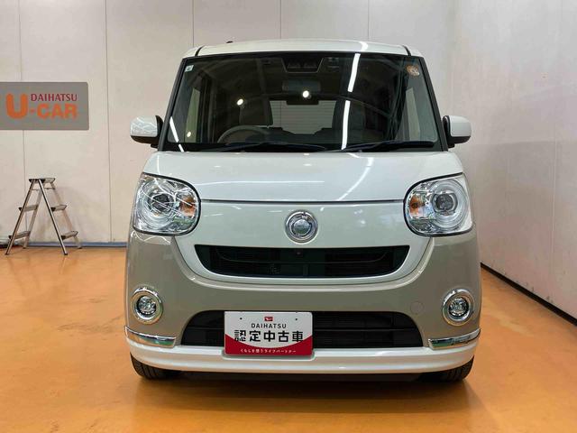 ムーヴキャンバスGメイクアップリミテッド SAIII 4WDナビ/BT/TV/DISC/全周囲カメラ 前ドラレコ ETC 両側パワスラ LEDヘッド/フォグ メッキモール スマートキー オート格納ドアミラー 置きラクBOX 衝突被害軽減ブレーキ(千葉県)の中古車