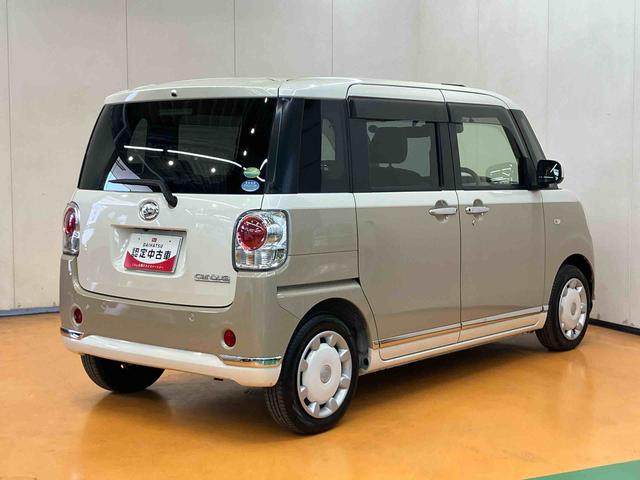ムーヴキャンバスGメイクアップリミテッド SAIII 4WDナビ/BT/TV/DISC/全周囲カメラ 前ドラレコ ETC 両側パワスラ LEDヘッド/フォグ メッキモール スマートキー オート格納ドアミラー 置きラクBOX 衝突被害軽減ブレーキ(千葉県)の中古車