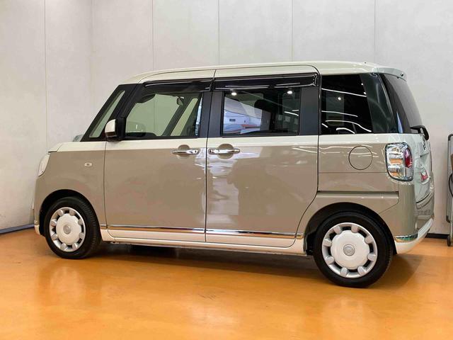 ムーヴキャンバスGメイクアップリミテッド SAIII 4WDナビ/BT/TV/DISC/全周囲カメラ 前ドラレコ ETC 両側パワスラ LEDヘッド/フォグ メッキモール スマートキー オート格納ドアミラー 置きラクBOX 衝突被害軽減ブレーキ(千葉県)の中古車