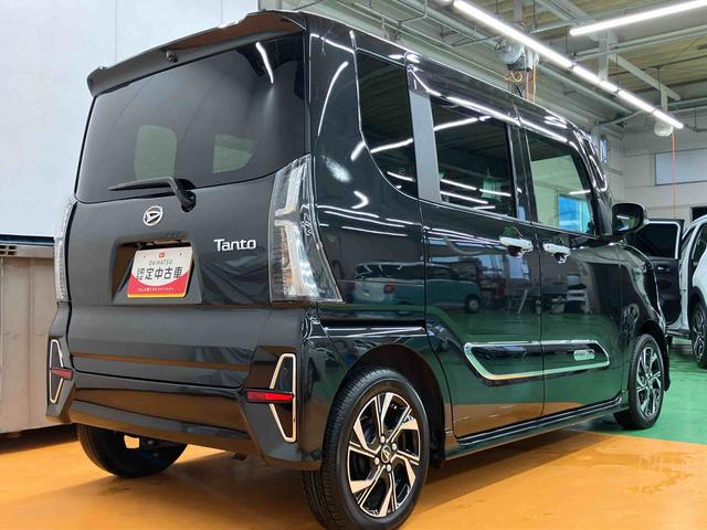 タントカスタムＸスタイルセレクション９型ナビ／ＴＶ／ＤＶＤ／ＢＴ／ＵＳＢ　全周囲カメラ　前後ドラレコ　後席モニター　両側電動スライドドア　シートヒーター　ＬＥＤヘッドライト　オートライト　前後コ−ナ−センサー　キーフリー　アルミホイール（千葉県）の中古車