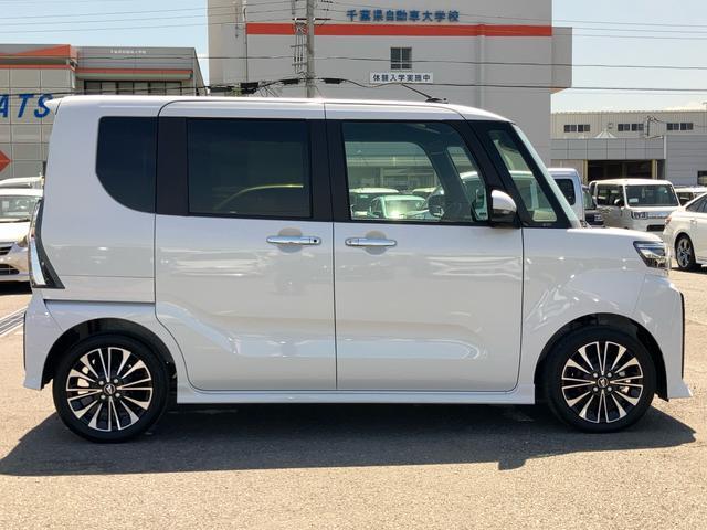 タントカスタムＲＳリミテッドターボ　バックカメラ　ＥＴＣ　全車速追従クルコン　ＬＥＤヘッドライト　オートライト　オートハイビーム　ＡＤＢ　両側電動スライドドア　シートヒーター　コ−ナ−センサー　電動駐車ブレーキ　アルミホイール（千葉県）の中古車