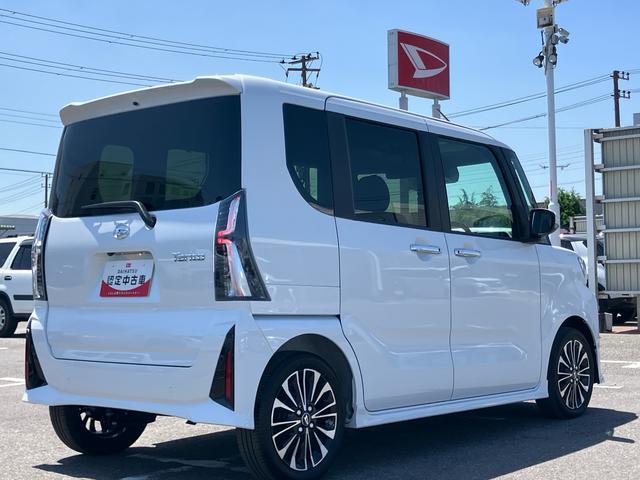 タントカスタムＲＳリミテッドターボ　バックカメラ　ＥＴＣ　全車速追従クルコン　ＬＥＤヘッドライト　オートライト　オートハイビーム　ＡＤＢ　両側電動スライドドア　シートヒーター　コ−ナ−センサー　電動駐車ブレーキ　アルミホイール（千葉県）の中古車