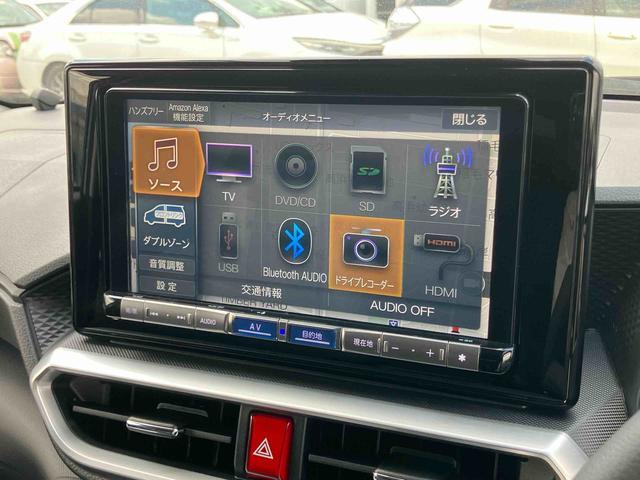 ロッキープレミアムＧ　ＨＥＶＨＥＶ　９型ナビ／ＴＶ／ＤＶＤ／ＢＴ／ＵＳＢ　全周囲カメラ　前後ドラレコ　ＥＴＣ　１００Ｖ電源　全車速追従クルコン　ＬＥＤヘッドランプ　ＢＳＭ　リヤフォグ　前後コーナーセンサー　シートヒーター　アルミ（千葉県）の中古車
