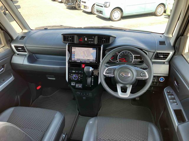 トールカスタムＧ９型ナビ／ＢＴ／ＴＶ／ＤＩＳＣ／全周囲カメラ　後席モニター　前後ドラレコ　ＥＴＣ　シートヒーター　シートバックテーブル　両側パワスラ　ＬＥＤヘッド／フォグ　１４インチアルミ　クルコン　スマートキー（千葉県）の中古車