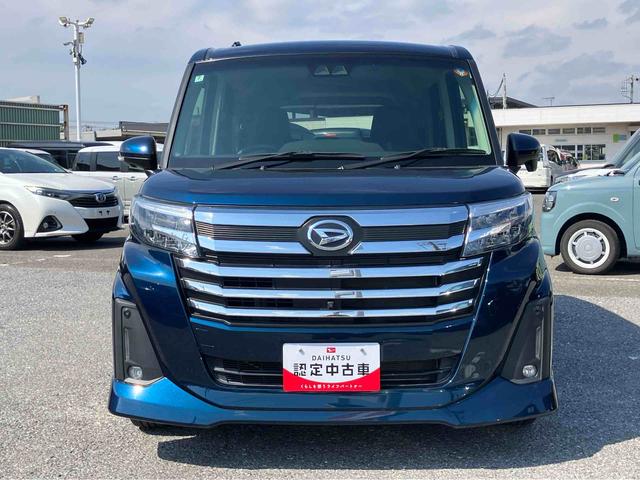 トールカスタムＧ９型ナビ／ＢＴ／ＴＶ／ＤＩＳＣ／全周囲カメラ　後席モニター　前後ドラレコ　ＥＴＣ　シートヒーター　シートバックテーブル　両側パワスラ　ＬＥＤヘッド／フォグ　１４インチアルミ　クルコン　スマートキー（千葉県）の中古車