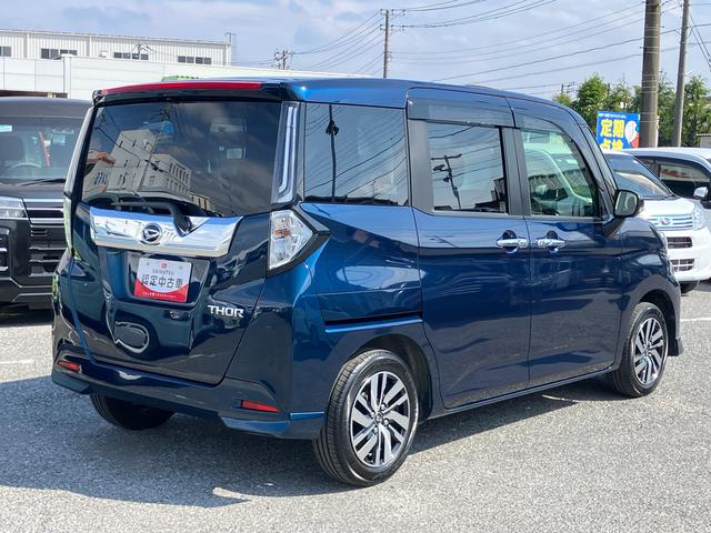 トールカスタムＧ９型ナビ／ＢＴ／ＴＶ／ＤＩＳＣ／全周囲カメラ　後席モニター　前後ドラレコ　ＥＴＣ　シートヒーター　シートバックテーブル　両側パワスラ　ＬＥＤヘッド／フォグ　１４インチアルミ　クルコン　スマートキー（千葉県）の中古車