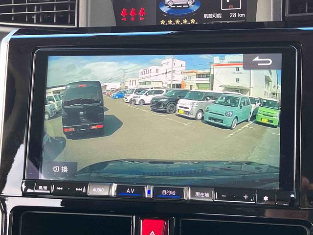 トールカスタムＧ９型ナビ／ＢＴ／ＴＶ／ＤＩＳＣ／全周囲カメラ　後席モニター　前後ドラレコ　ＥＴＣ　シートヒーター　シートバックテーブル　両側パワスラ　ＬＥＤヘッド／フォグ　１４インチアルミ　クルコン　スマートキー（千葉県）の中古車