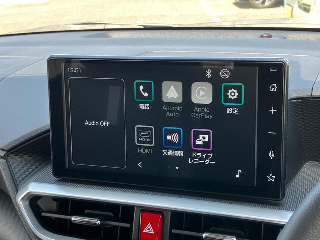 ロッキープレミアムG HEV9型DPオーディオ/BT/TV/全周囲カメラ/駐車支援 前後ドラレコ ETC2.0 LEDヘッド/前後フォグ 17インチアルミ シートヒーター 電動駐車ブレーキ 自動追従クルコン 衝突被害軽減ブレーキ(千葉県)の中古車