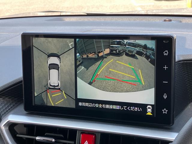ロッキープレミアムG HEV9型DPオーディオ/BT/TV/全周囲カメラ/駐車支援 前後ドラレコ ETC2.0 LEDヘッド/前後フォグ 17インチアルミ シートヒーター 電動駐車ブレーキ 自動追従クルコン 衝突被害軽減ブレーキ(千葉県)の中古車