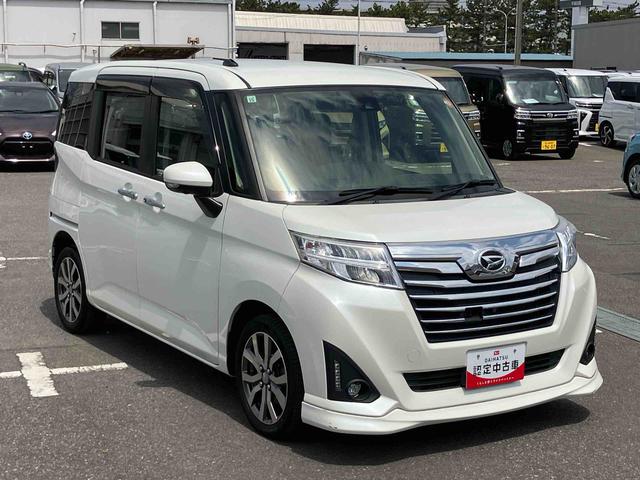 トールカスタムG ターボ SAIIナビ/BT/TV/DISC/全周囲カメラ 前ドラレコ ETC 両側パワスラ 15インチアルミ LEDヘッド/フォグ スマートキー オートエアコン オート格納ドアミラー クルコン 衝突被害軽減ブレーキ(千葉県)の中古車