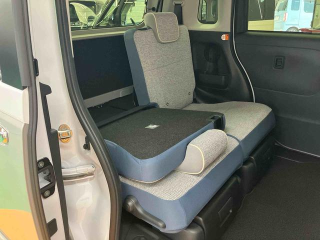 ムーヴキャンバスストライプスGスマアシ ダイハツ予防安全機能 置きラクボックス ホットカップホルダー オートブレーキホールド付き電動パーキング オートライト オートハイビーム LEDヘッドライト プッシュエンジンスタート(千葉県)の中古車