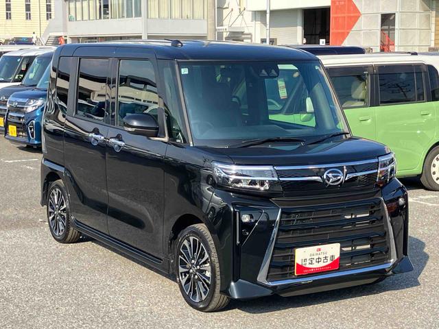 タントカスタムＲＳリミテッドターボエンジン　両側パワスラ　１５インチアルミ　ＬＥＤヘッド＆フォグ　ＥＴＣ　バックカメラ　シートヒーター　電動駐車ブレーキ　上下２段調節式デッキボード　自動追従クルコン　衝突被害軽減ブレーキ（千葉県）の中古車
