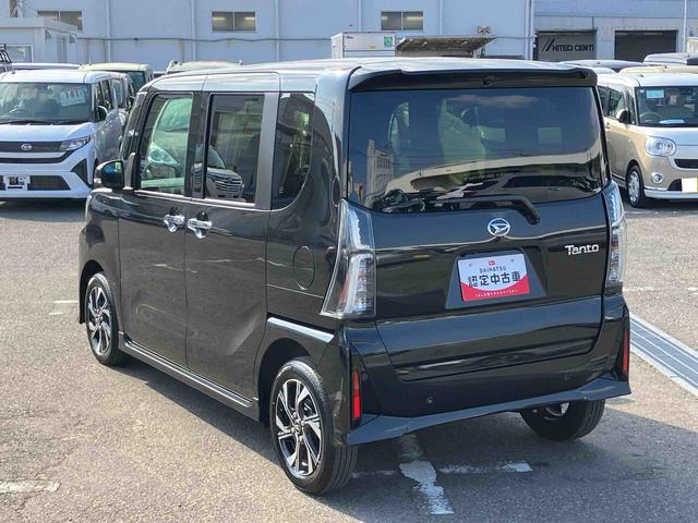 タントカスタムＸリミテッド両側電動スライドドア　１４インチアルミ　ＬＥＤヘッド＆フォグランプ　ＥＴＣ　バックカメラ　シートヒーター　電動駐車ブレーキ　上下２段調節式デッキボード　自動追従クルコン　衝突被害軽減ブレーキ（千葉県）の中古車