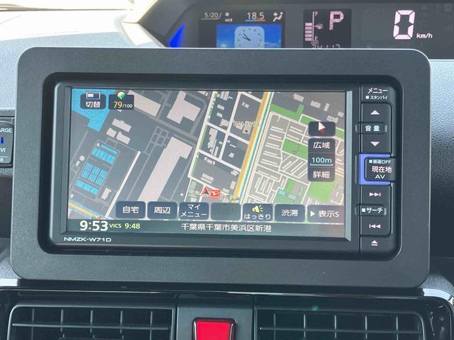 タントカスタムRSターボ ナビ/TV/DVD/BT/USB バックカメラ 前後ドラレコ ETC 全車速追従クルコン LEDヘッドライト オートライト スマアシ 前後コ−ナ−センサー シートヒーター 両側電動スライドドア(千葉県)の中古車